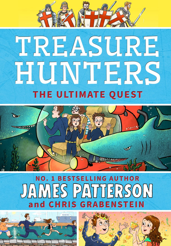 Бумажная книга «Treasure Hunters. Ultimate Quest. (Treasure Hunters 8)», автор Джеймс Паттерсон - фото №1