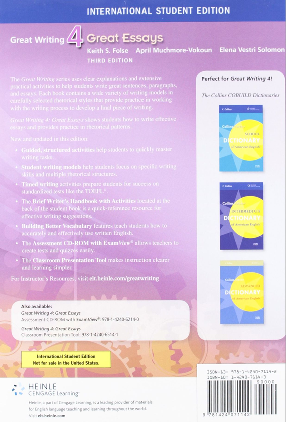 Бумажная книга «Great Writing: Great Essays», автор Кейт Фолзе - фото №1