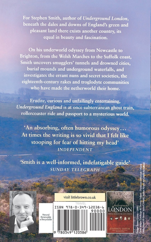 Бумажная книга «Underground England. Travels Beneath Our Cities and Country», автор Стивен Смит - фото №1
