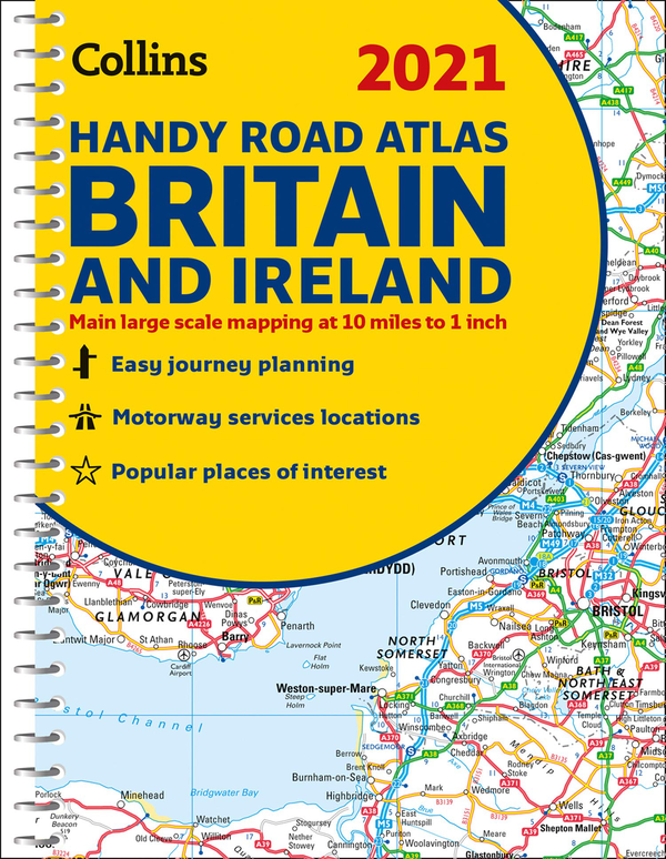 Паперова книга «Collins Handy Road Atlas Britain», автор Collins Maps - фото №1