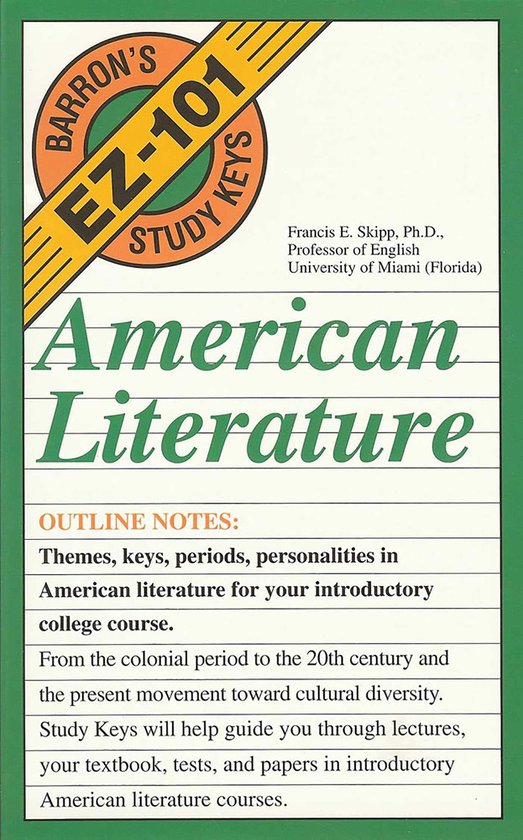 Бумажная книга «American Literature», автор Фрэнсис Э. Скипп - фото №1