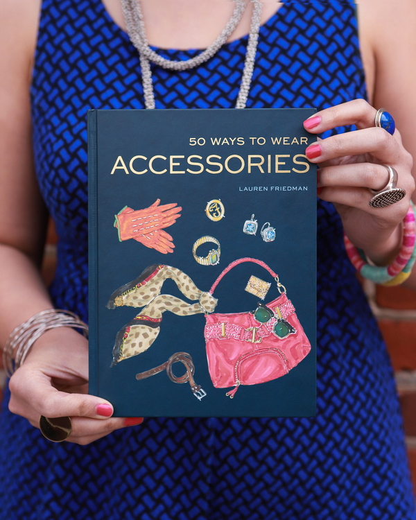 Бумажная книга «50 Ways to Wear Accessories», автор Лорен Фридман - фото №1