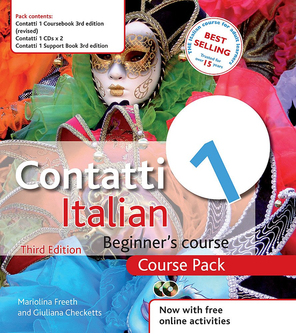 Паперова книга «Contatti 1 Italian Beginner's Course », авторів Маріоліна Фріт, Джуліана Чекеттс - фото №1