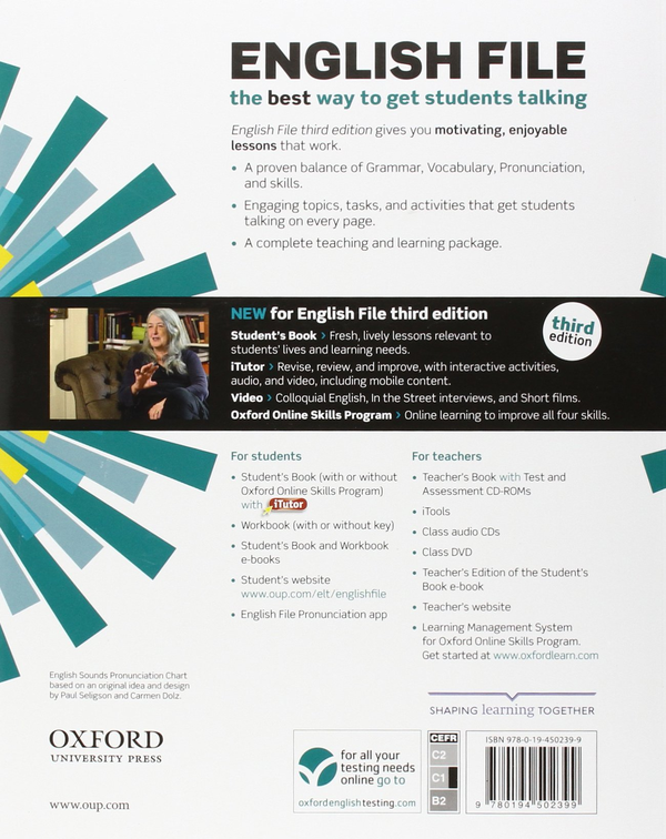 [object Object] «English File Advanced: Student's Book & iTutor Pack», автор Клайв Оксенден - фото №2 - миниатюра