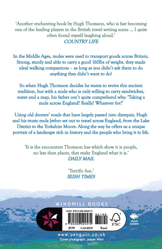 Бумажная книга «One Man and a Mule. Across England with a Pack Mule», автор Хью Томсон - фото №1