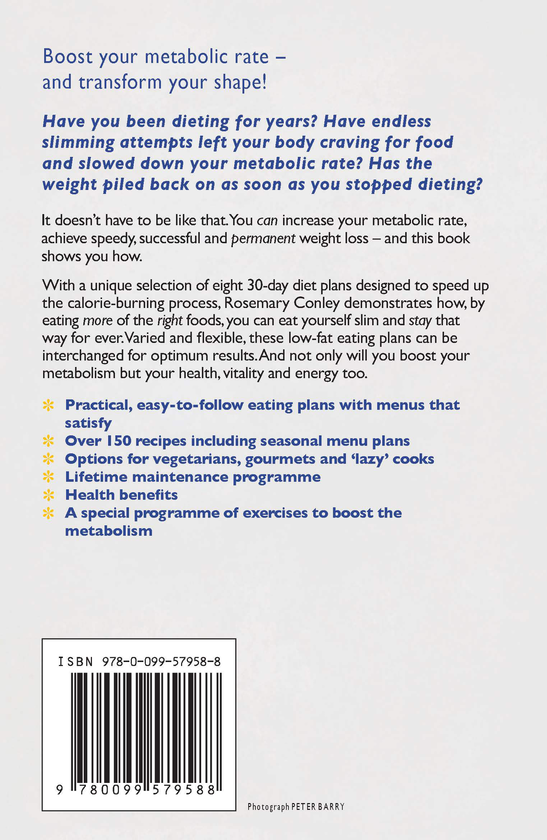 Бумажная книга «Rosemary Conley's Metabolism Booster Diet», автор Розмари Конли - фото №1