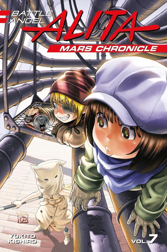 Бумажная книга «Battle Angel Alita Mars Chronicle 7», автор Юкито Кисиро - фото №1