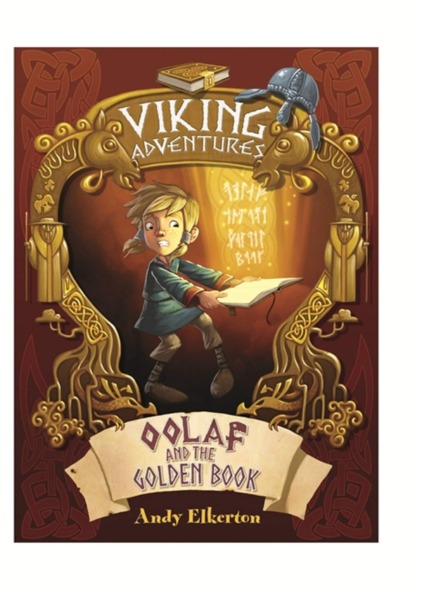 Бумажная книга «Oolaf and the Golden Book», автор Энди Элкертон - фото №1