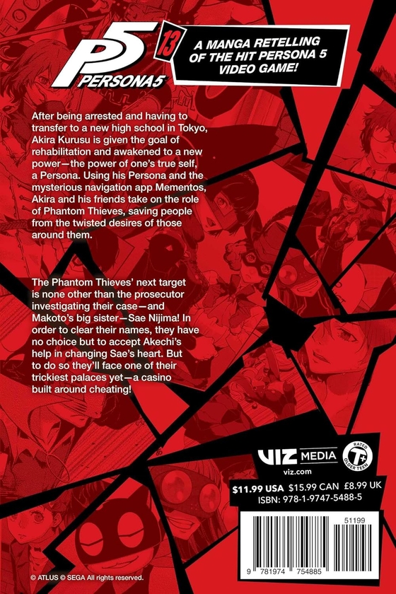 Бумажная книга «Persona 5. Volume 13», автор Хисато Мурасаки - фото №1