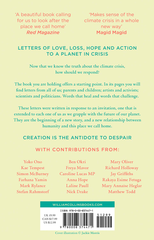 Бумажная книга «Letters to the Earth. Writing to a Planet in Crisis», автор Эмма Томпсон - фото №1