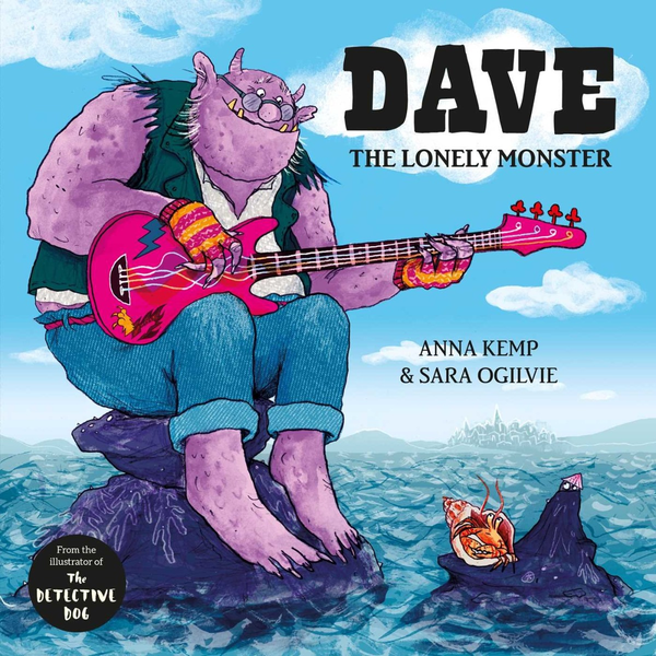 Бумажная книга «Dave the Lonely Monster», автор Анна Кемп - фото №1