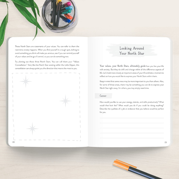 Бумажная книга «The Anxiety Happens Guided Journal. Write Your Way to Peace of Mind», авторов Георг Х. Эйферт, Джон П. Форсайт - фото №1