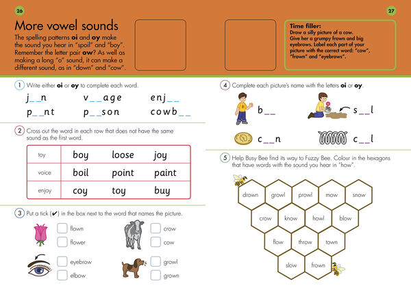 [object Object] «10 Minutes a Day Spelling Fun Ages 5-7 Key Stage 1», автор Кэрол Вордерман - фото №2 - миниатюра