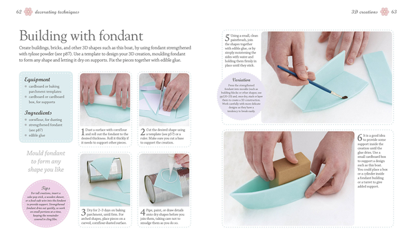 Бумажная книга «Step-by-Step Cake Decorating. 100s of Ideas, Techniques, and Projects for Creative Cake Designers», автор Карен Салливан - фото №1