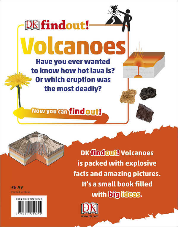 Бумажная книга «DKfindout! Volcanoes» - фото №1
