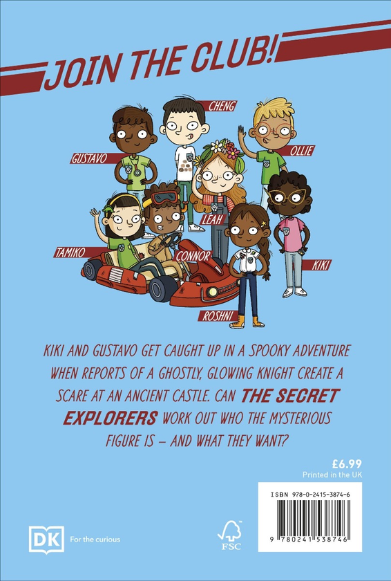 Паперова книга «The Secret Explorers and the Haunted Castle», автор Сі Джей Кінг - фото №1