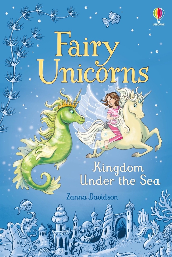 Бумажная книга «Fairy Unicorns Kingdom under the Sea», автор Занна Дэвидсон - фото №1