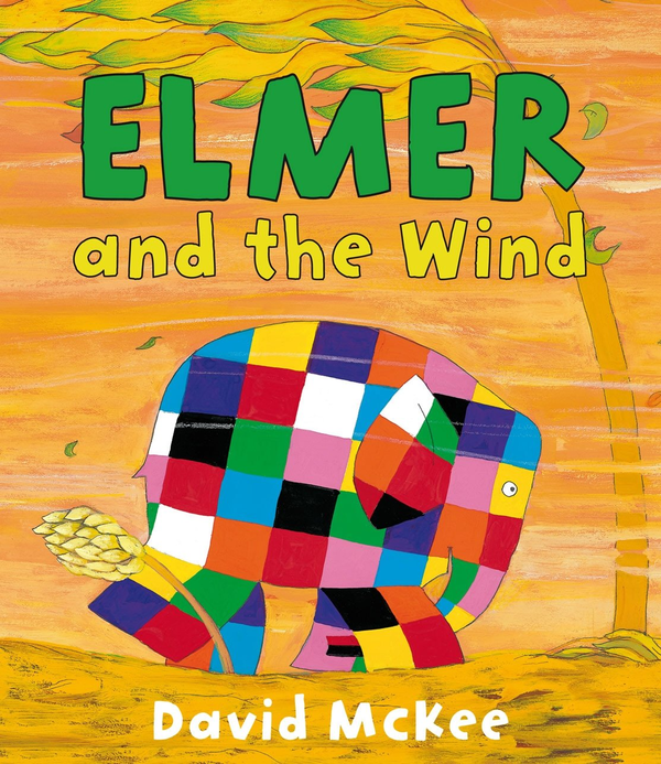 Паперова книга «Elmer and the Wind», автор Девід Маккі - фото №1