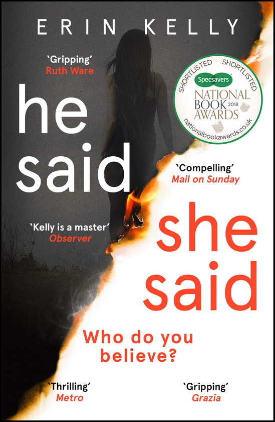 Бумажная книга «He Said/She Said», автор Эрин Келли - фото №1