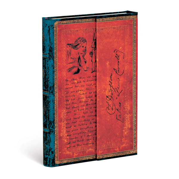  «Блокнот Paperblanks Манускрипты Льюис Кэрролл Алиса Линейка (PB4610-3)», бренда Paperblanks - фото №1