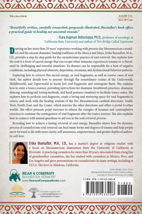 Бумажная книга «Curanderismo Soul Retrieval: Ancient Shamanic Wisdom to Restore the Sacred Energy of the Soul», автор Эрика Буэнафлор - фото №1