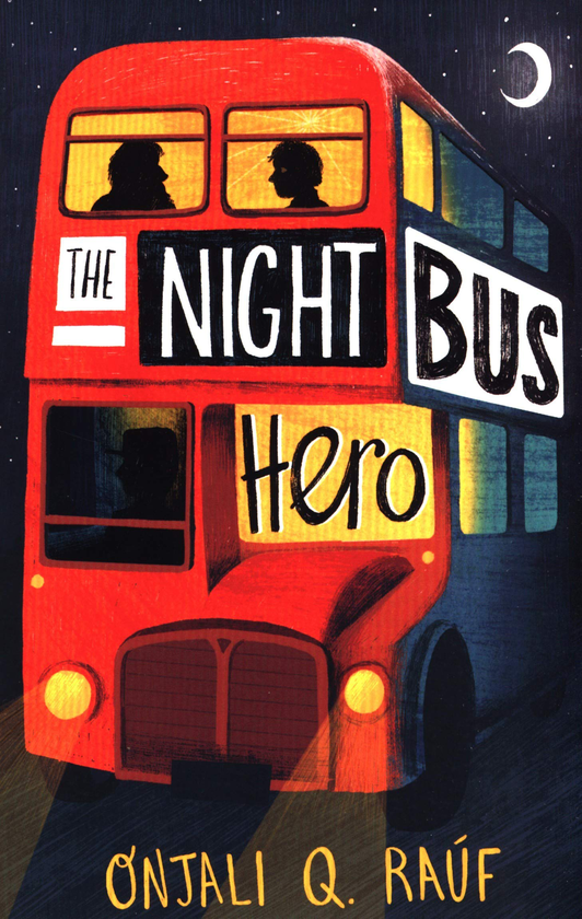 Паперова книга «The Night Bus Hero», автор Онджалі К. Рауф - фото №1