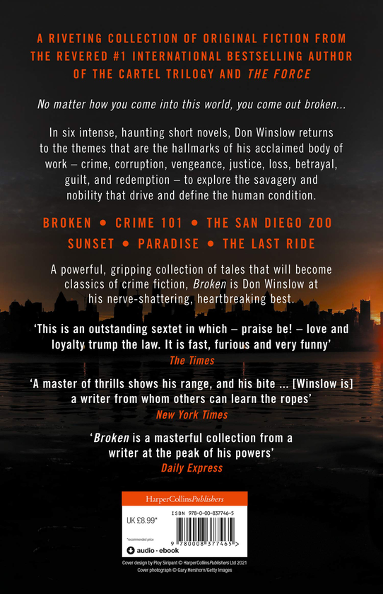 Паперова книга «Broken», автор Дон Вінслоу - фото №1