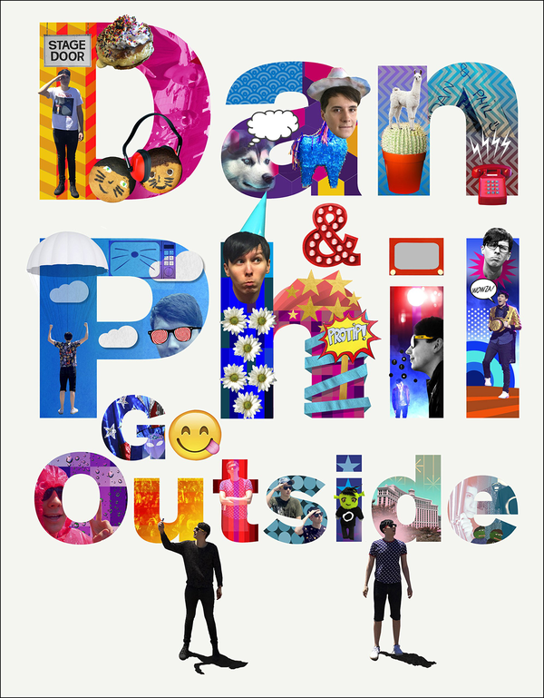 Бумажная книга «Dan and Phil Go Outside», авторов Дэн Хауэлл, Фил Лестер - фото №1