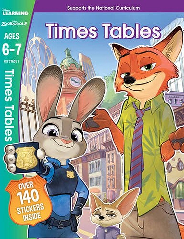 [object Object] «Zootropolis. Times Tables» - фото №1