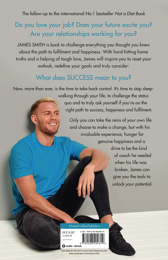 Паперова книга «Not a Life Coach. Push Your Boundaries. Unlock Your Potential. Redefine Your Life», автор Джеймс Сміт - фото №1