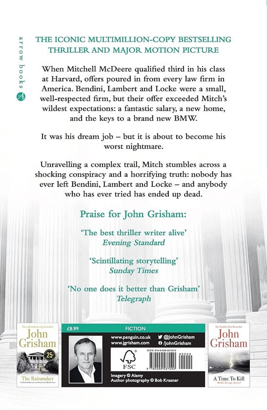Бумажная книга «The Firm», автор Джон Гришэм - фото №1
