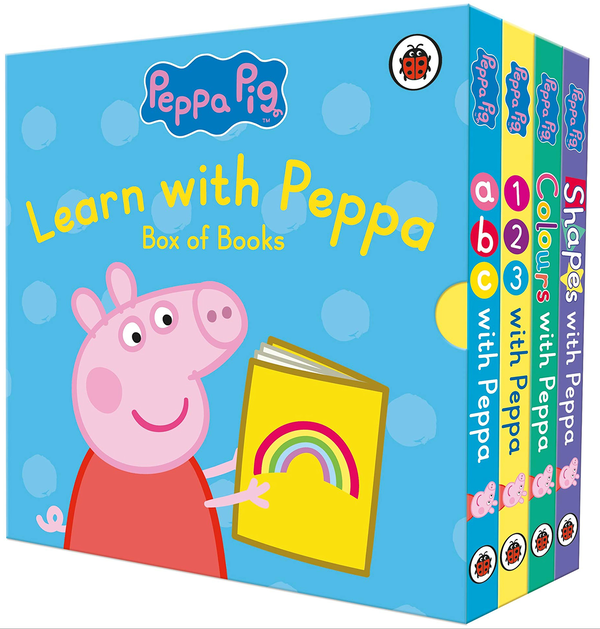 Паперова книга «Peppa Pig: Learn with Peppa Pig. Box of Books» - фото №1
