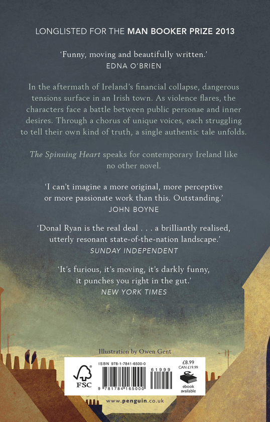 Бумажная книга «The Spinning Heart», автор Донал Раян - фото №1