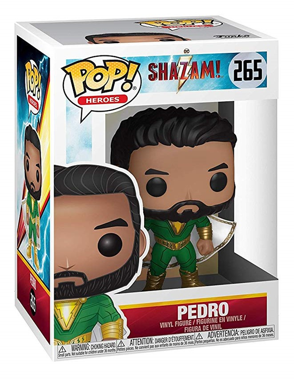  «Коллекционная фигурка Funko Pop! Pop Heroes Shazam Pedro (FK36811)», бренда Funko Pop - фото №1