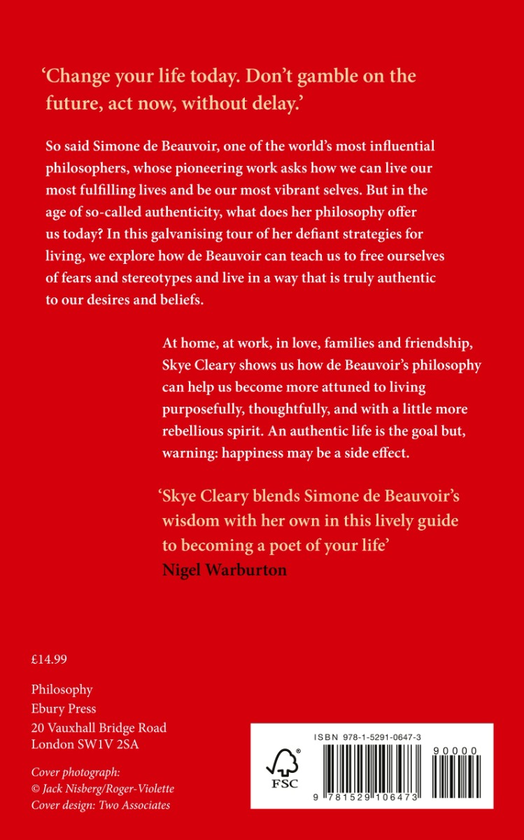 Бумажная книга «How to Be You. Simone de Beauvoir and the art of authentic living», автор Скай Клири - фото №1