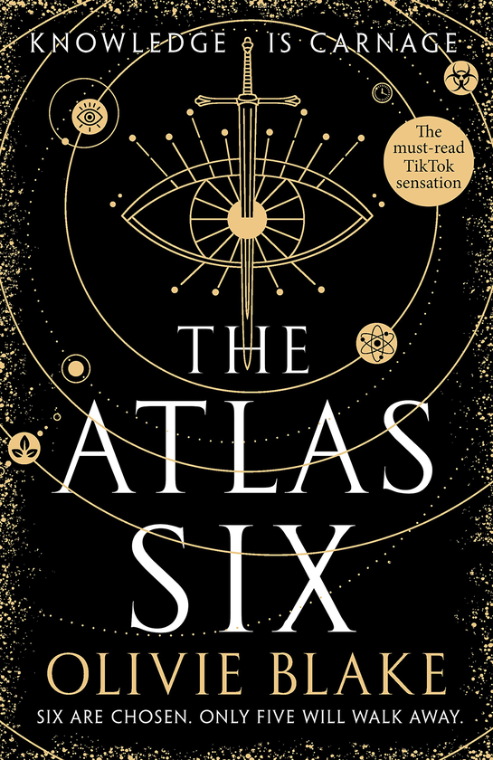 Бумажная книга «The Atlas Six», автор Оливи Блэйк - фото №1