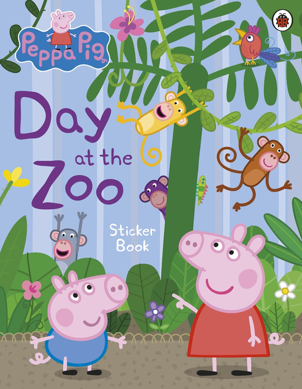 [object Object] «Peppa Pig. Day at the Zoo Sticker Book» - фото №1