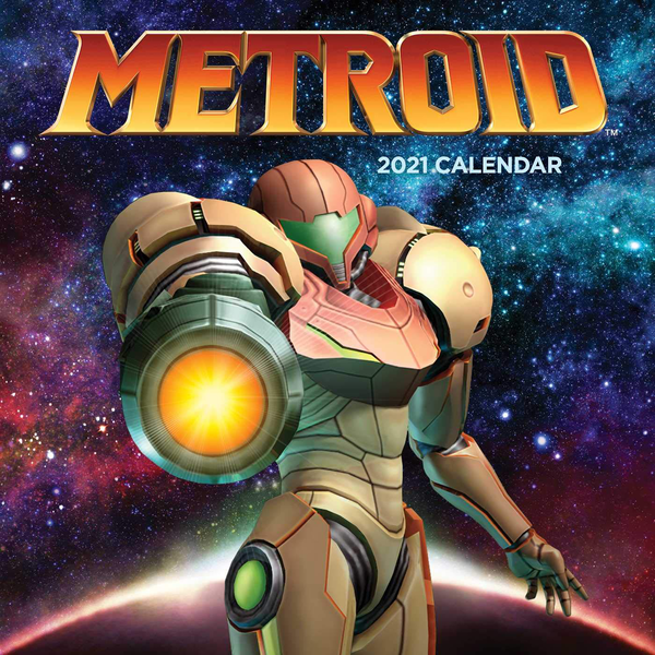 Паперова книга «Metroid 2021 Wall Calendar» - фото №1