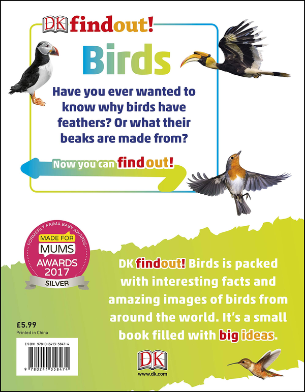 Бумажная книга «DKfindout! Birds» - фото №1