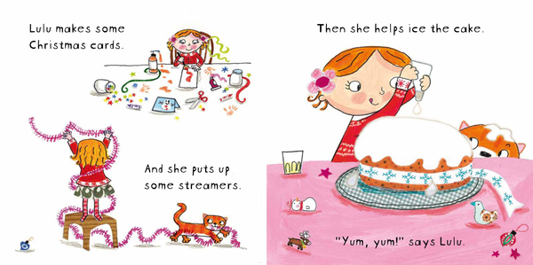 Бумажная книга «Lulu's Christmas», автор Камилла Рейд - фото №1