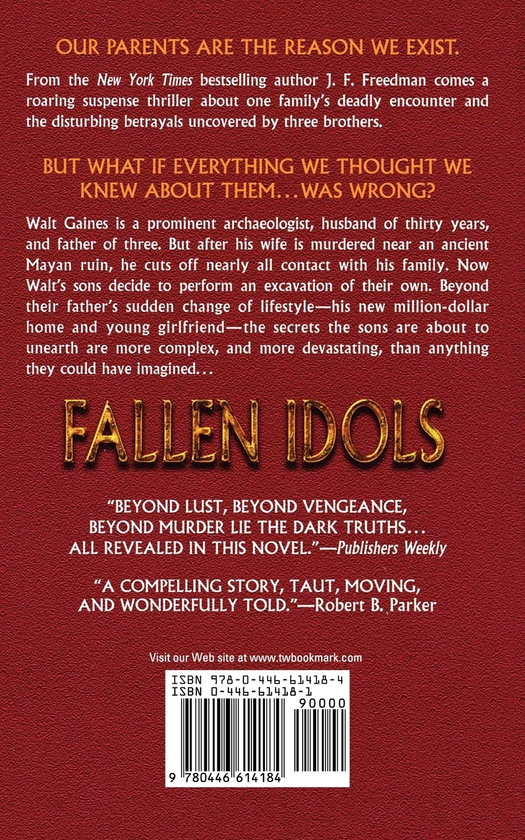 Паперова книга «Fallen Idols», автор Дж. Ф. Фрідман - фото №1