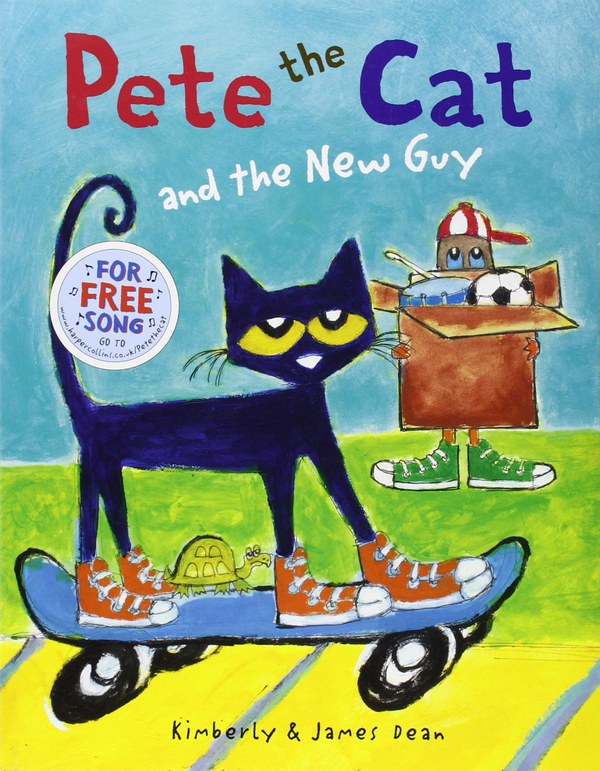 Бумажная книга «Pete the Cat and the New Guy», автор Кимберли Дин - фото №1