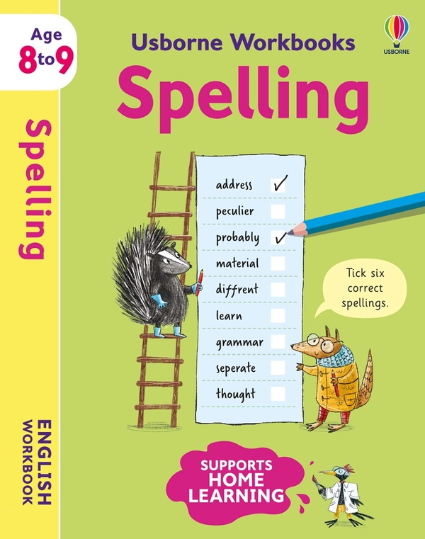 [object Object] «Usborne Workbooks Spelling 8-9», автор Джейн Бингхэм - фото №1