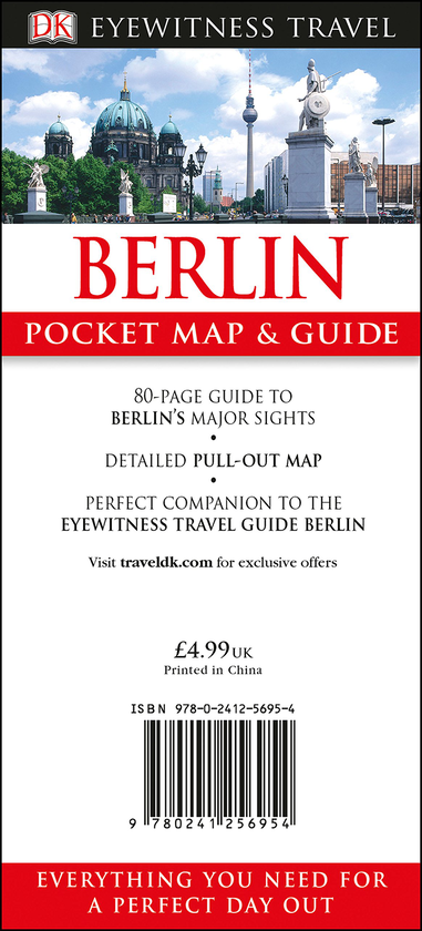 Паперова книга «Berlin Pocket Map and Guide» - фото №1