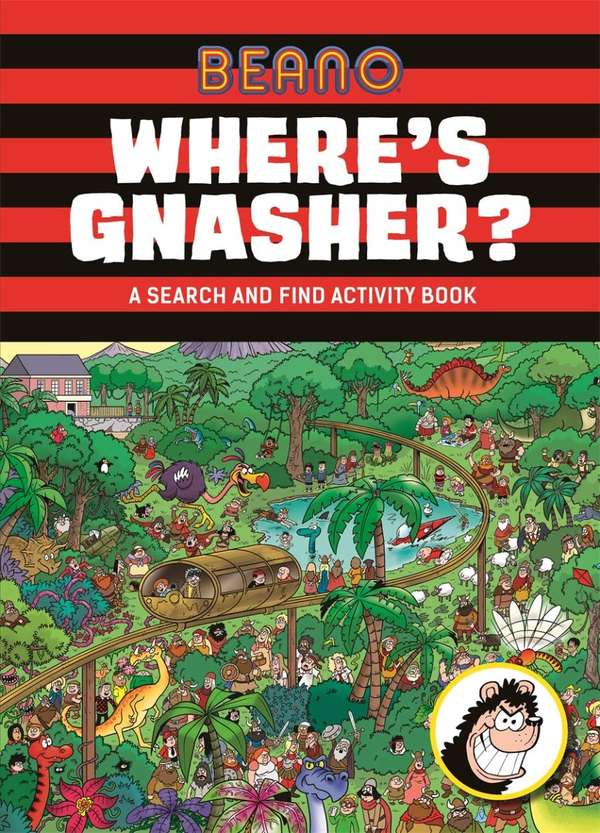 Паперова книга «Beano Where's Gnasher? A Search and Find Activity Book» - фото №1