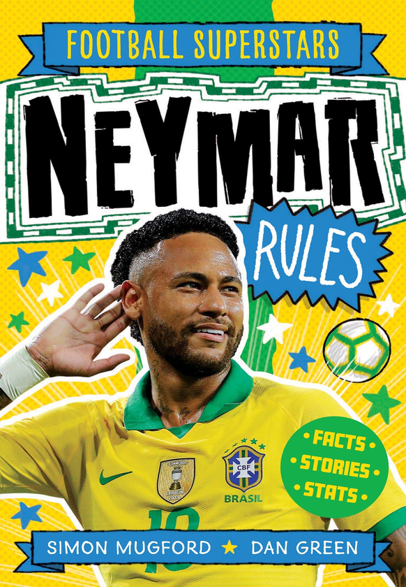 Паперова книга «Football Superstars. Neymar Rules», автор Саймон Магфорд - фото №1