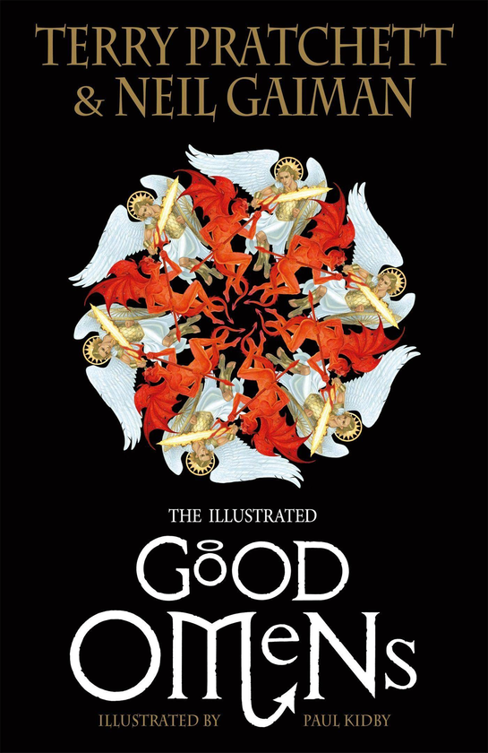 Бумажная книга «The Illustrated Good Omens», авторов Терри Пратчетт, Нил Гейман - фото №1