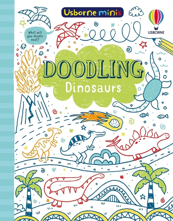 [object Object] «Doodling Dinosaurs», автор Саймон Тадхоуп - фото №1