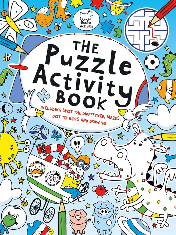 Паперова книга «The Puzzle Activity Book» - фото №1