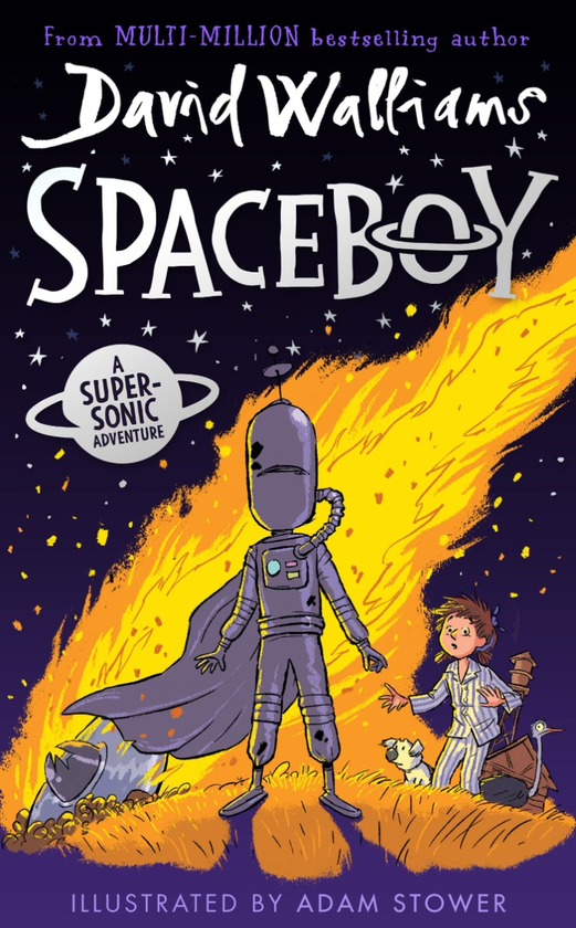 Паперова книга «Spaceboy», автор Девід Вольямс - фото №1